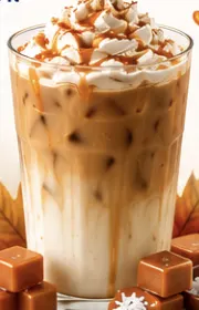Salted Caramel Latte at Yolk Boynton Beach